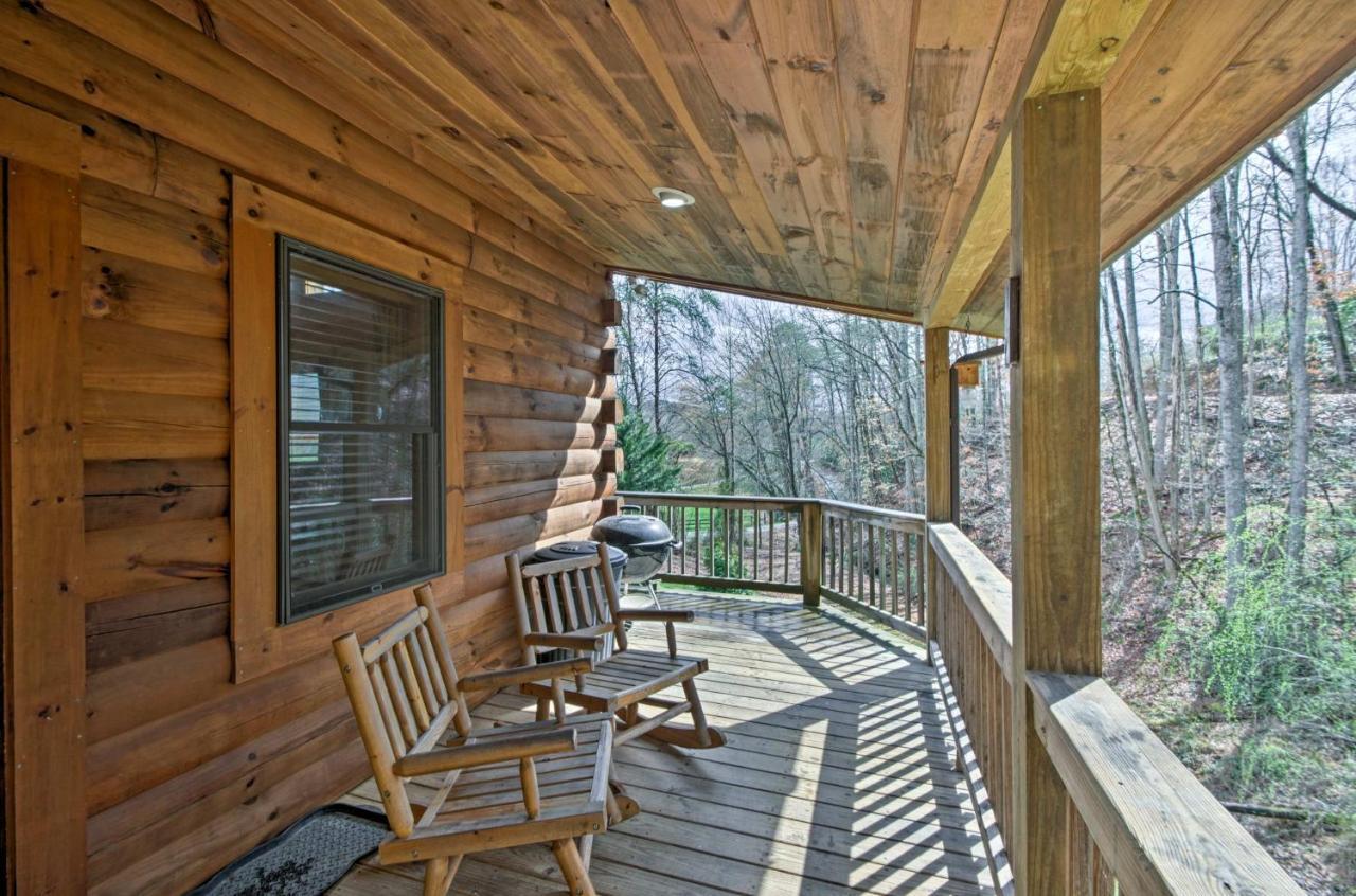 Bryson City Vacation Rental With Hot Tub And Fire Pit! Luaran gambar