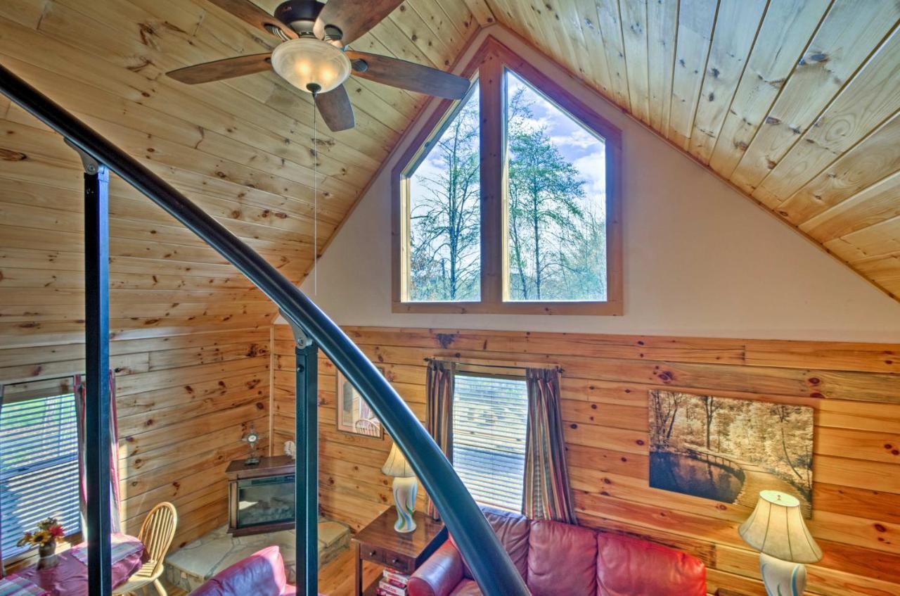Bryson City Vacation Rental With Hot Tub And Fire Pit! Luaran gambar